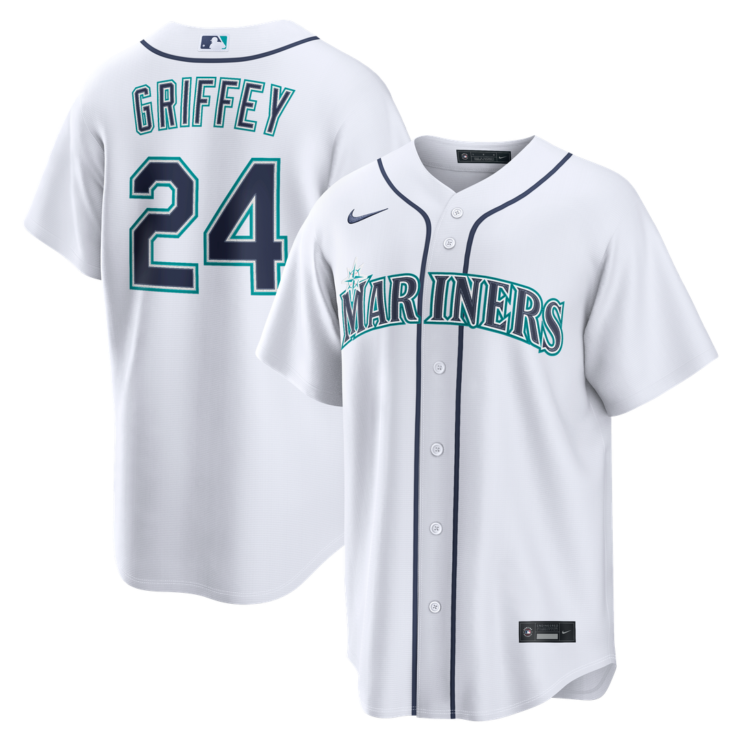 Seattle Mariners Ken Griffey Jr. Nike Home Replica Jersey - White