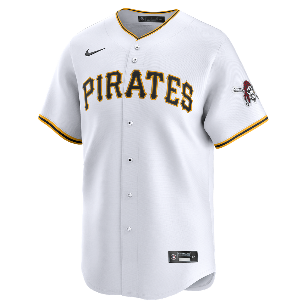 Pittsburgh Pirates Nike Home Limited Jersey - White
