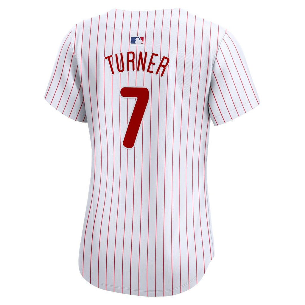 Philadelphia Phillies Trea Turner Nike Women's Home Limited Player Jersey - White