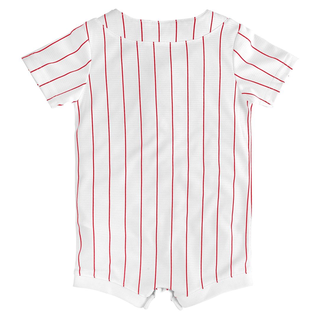 Philadelphia Phillies Nike Newborn Home Replica Romper Jersey - White