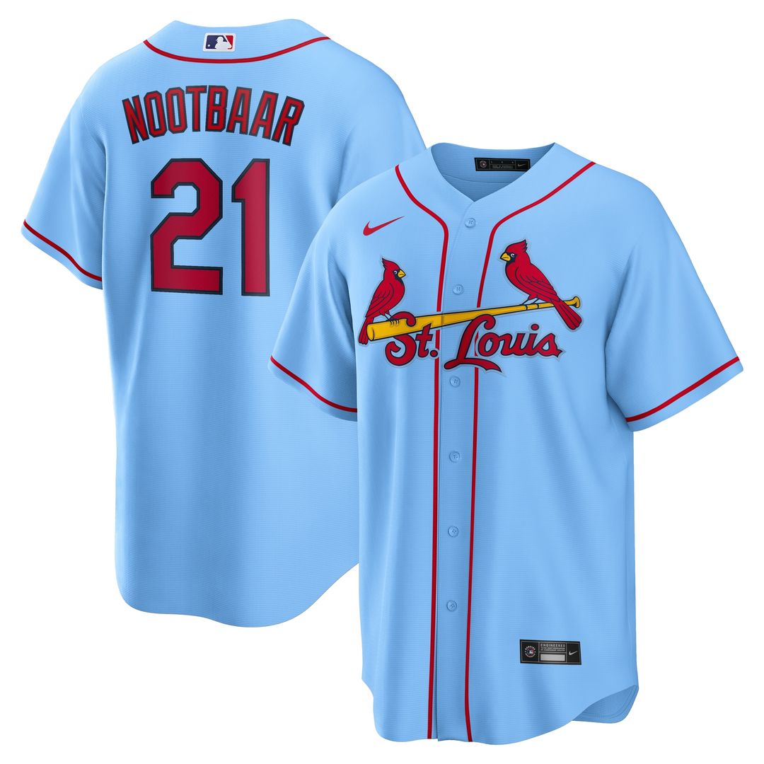 St. Louis Cardinals Lars Nootbaar Nike Home Replica Jersey - White