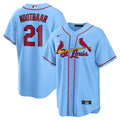 St. Louis Cardinals Lars Nootbaar Nike Alternate Replica Jersey - Light Blue