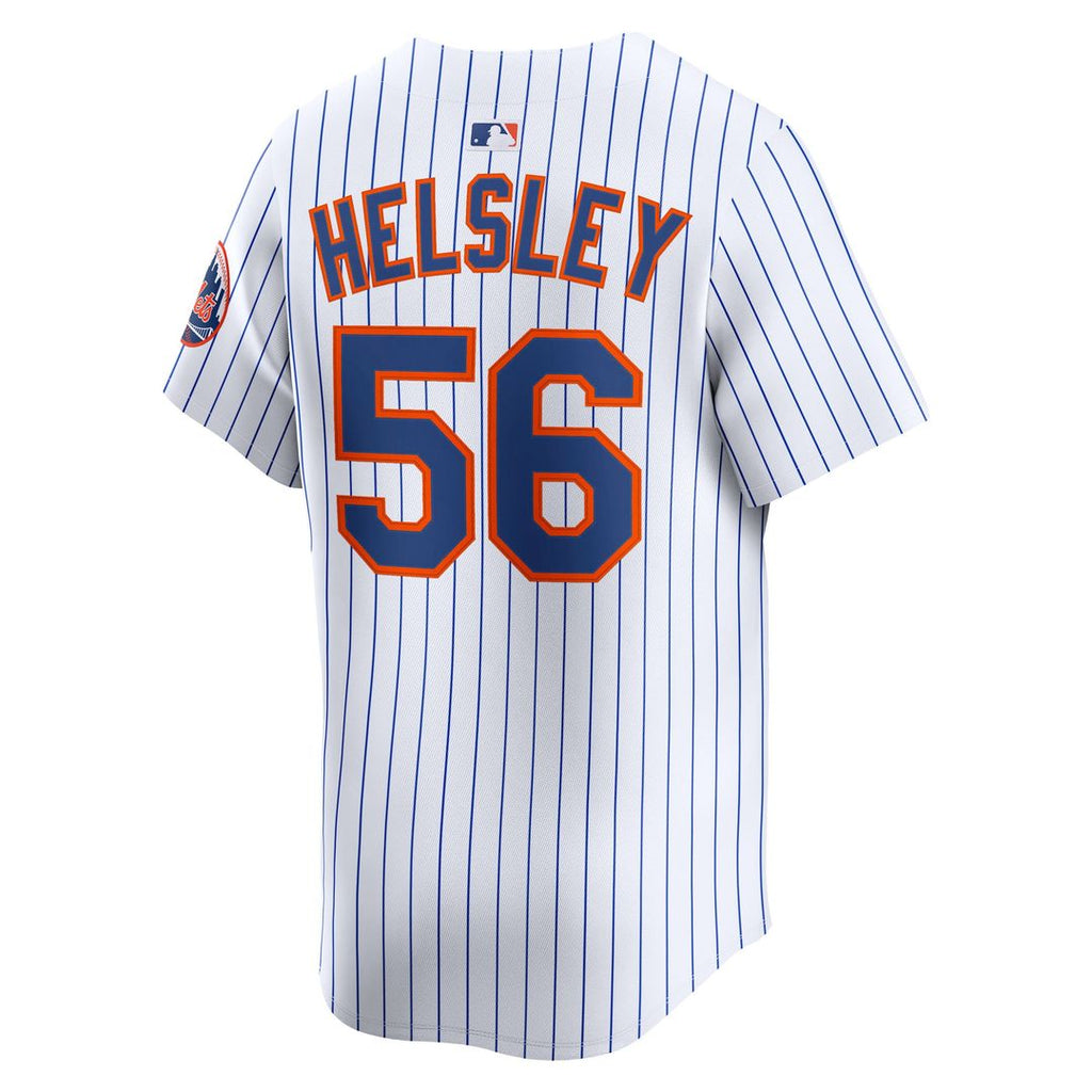 New York Mets Ryan Helsley Nike Home Limited Player Jersey - White