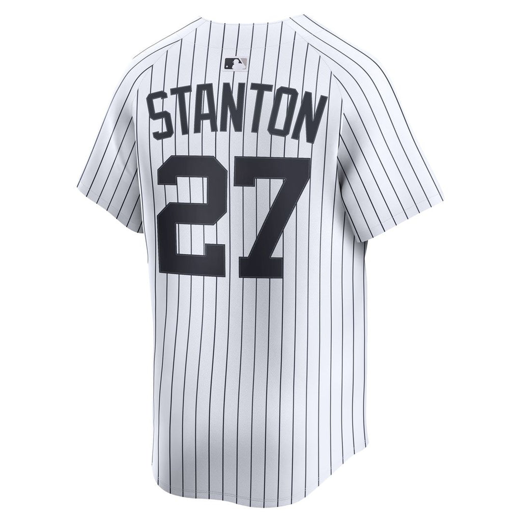 New York Yankees Giancarlo Stanton Nike Home Limited Player Jersey - White