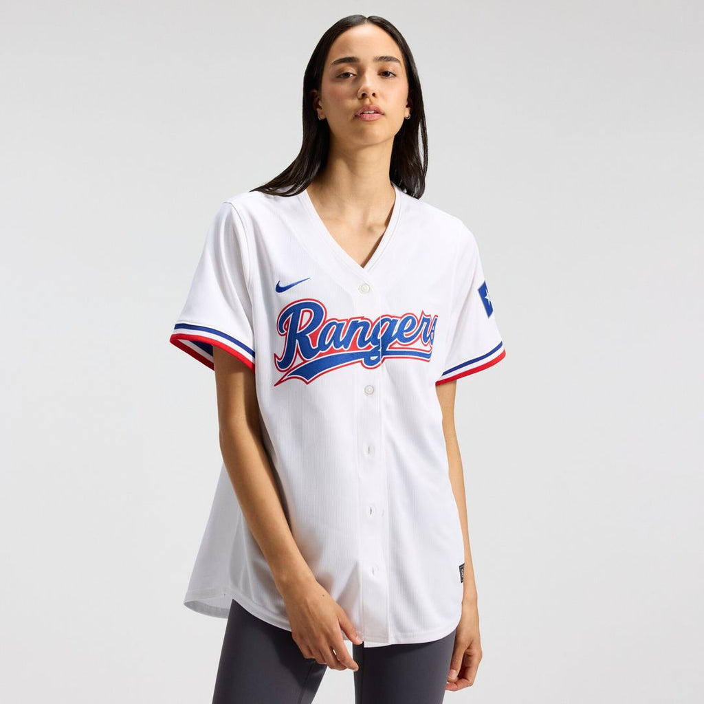 Texas Rangers Nike Women's Home Limited Jersey - White