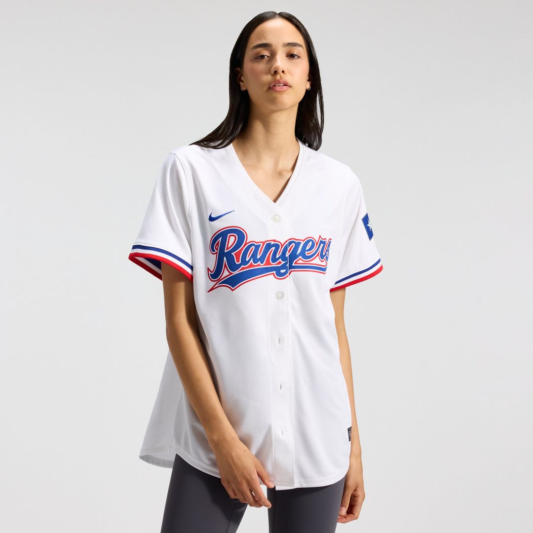 Texas Rangers Nike Women's Home Limited Jersey - White