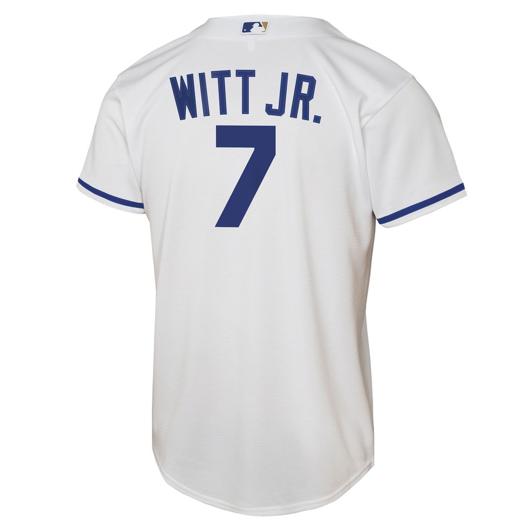Kansas City Royals Bobby Witt Jr. Nike Youth Home Replica Player Jersey - White
