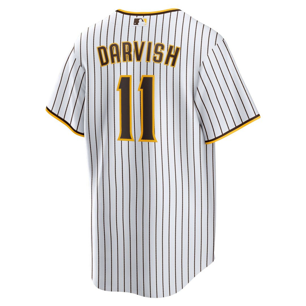 San Diego Padres Yu Darvish Nike Home Replica Player Jersey - White