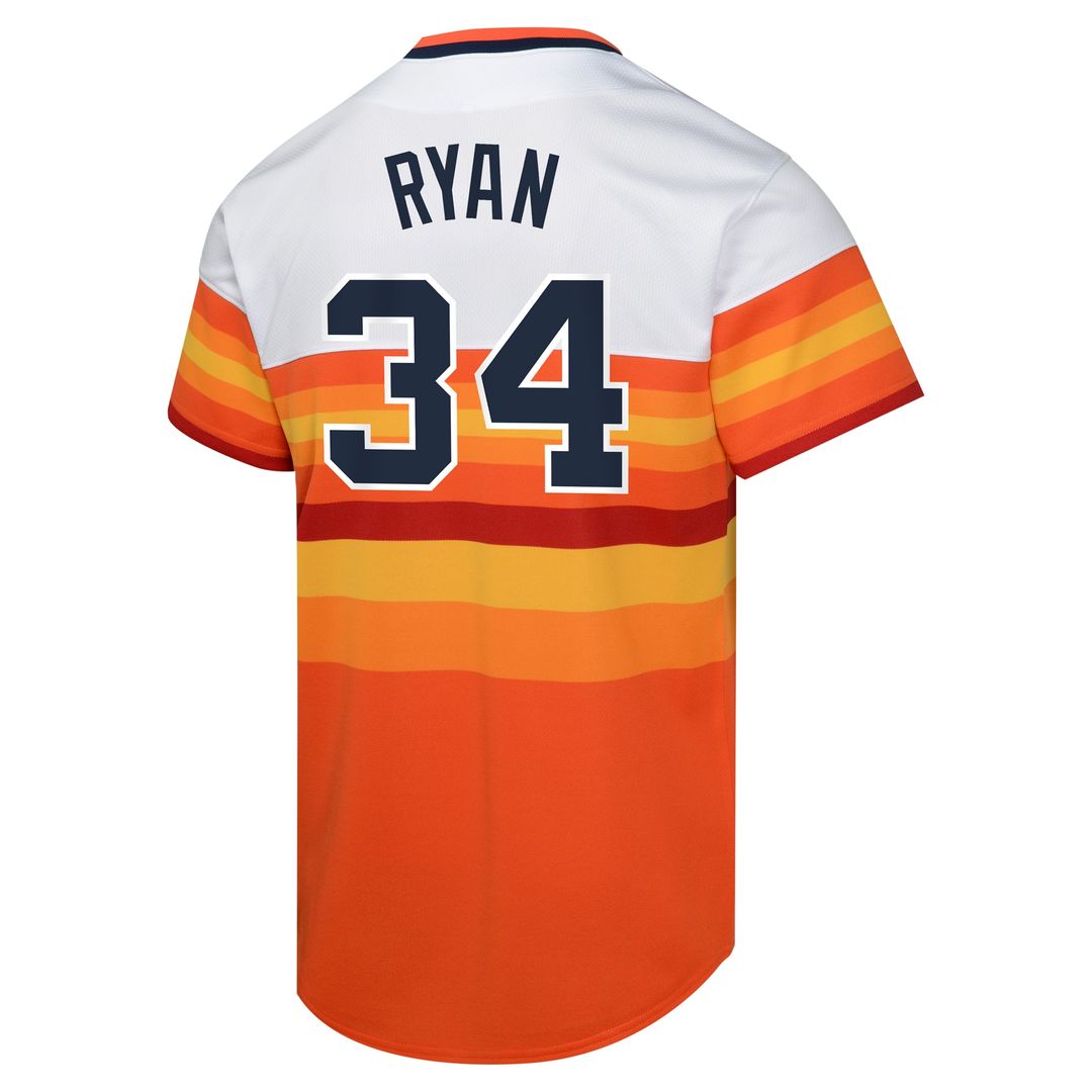 Houston Astros Nolan Ryan Nike Youth Cooperstown Limited Player Jersey - White