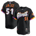 San Francisco Giants Jung Hoo Lee Nike 2025 City Connect Limited Jersey - Black