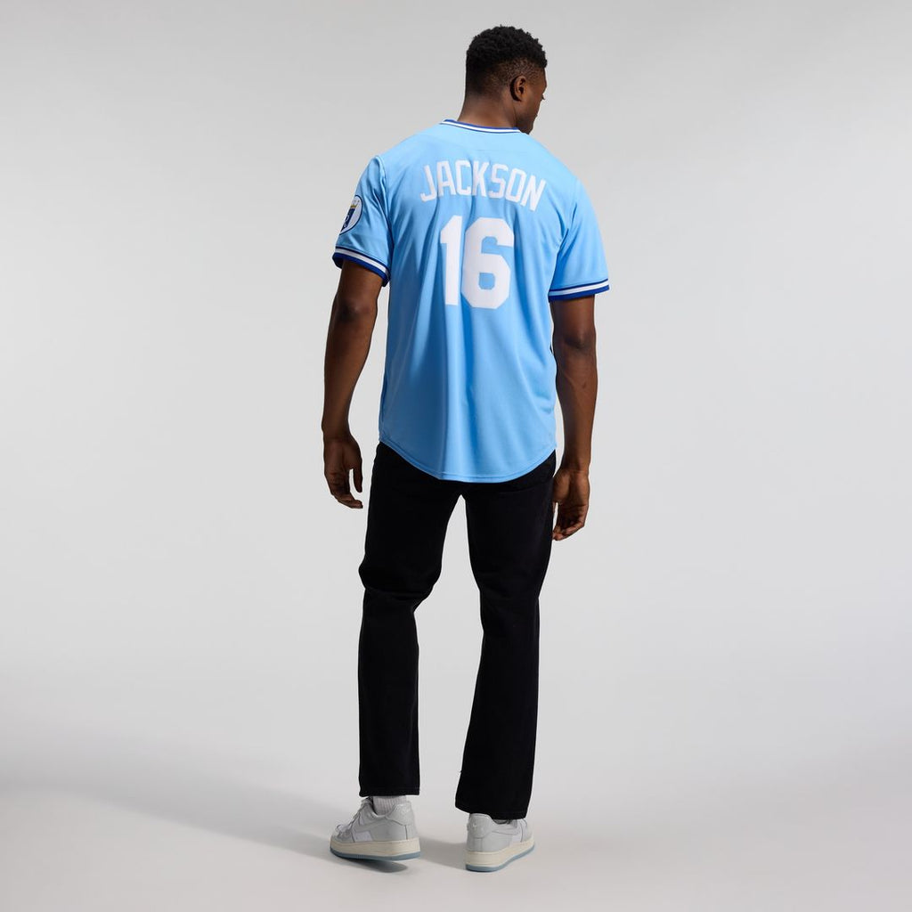 Kansas City Royals Bo Jackson Nike Throwback Cooperstown Limited Jersey - Light Blue