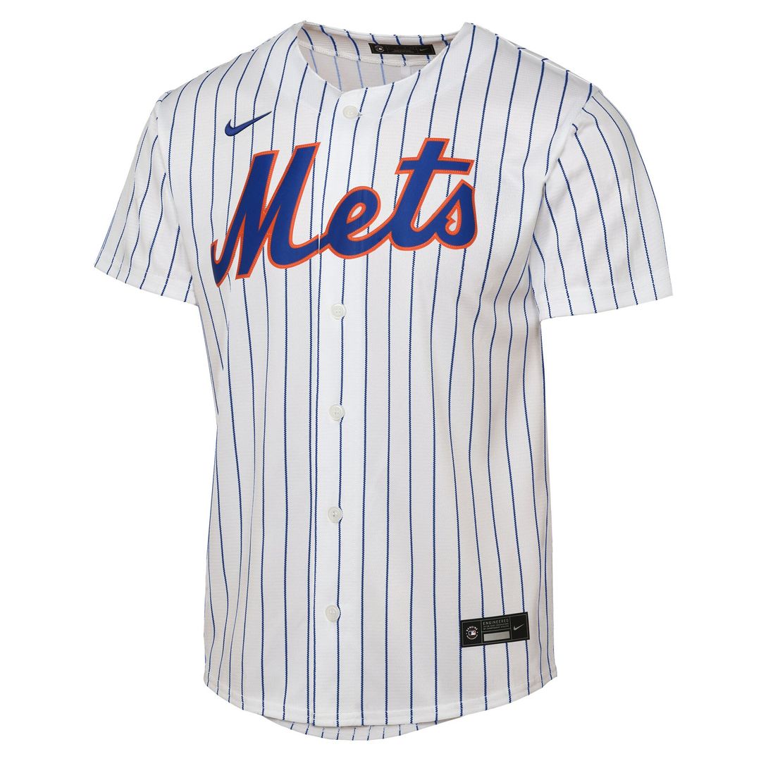 New York Mets Francisco Lindor Nike Youth Home Replica Player Jersey - White