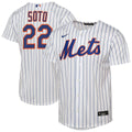 New York Mets Juan Soto Nike Youth Home Replica Player Jersey - White