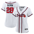 Atlanta Braves Matt Olson Nike Women's Home Replica Player Jersey - White