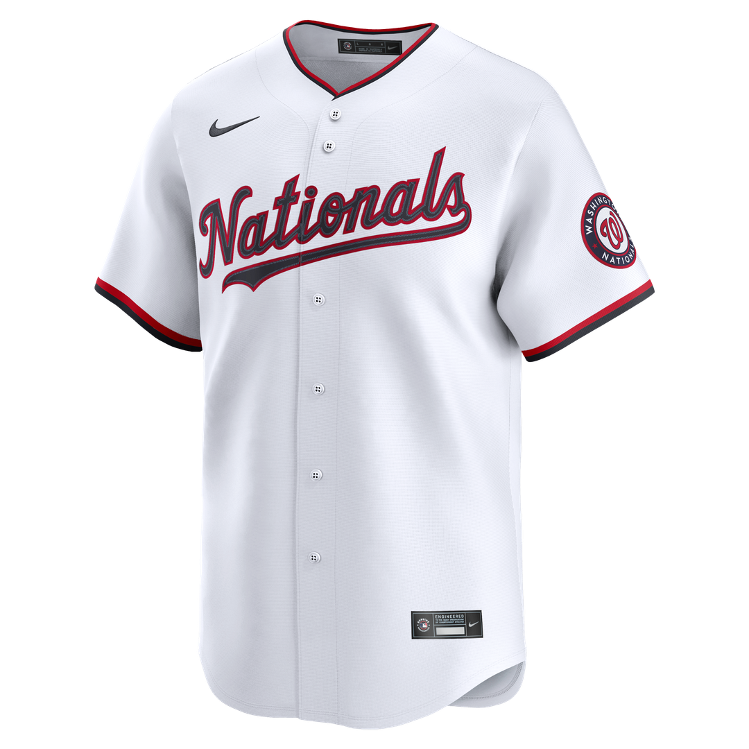 Washington Nationals Nike Home Limited Jersey - White