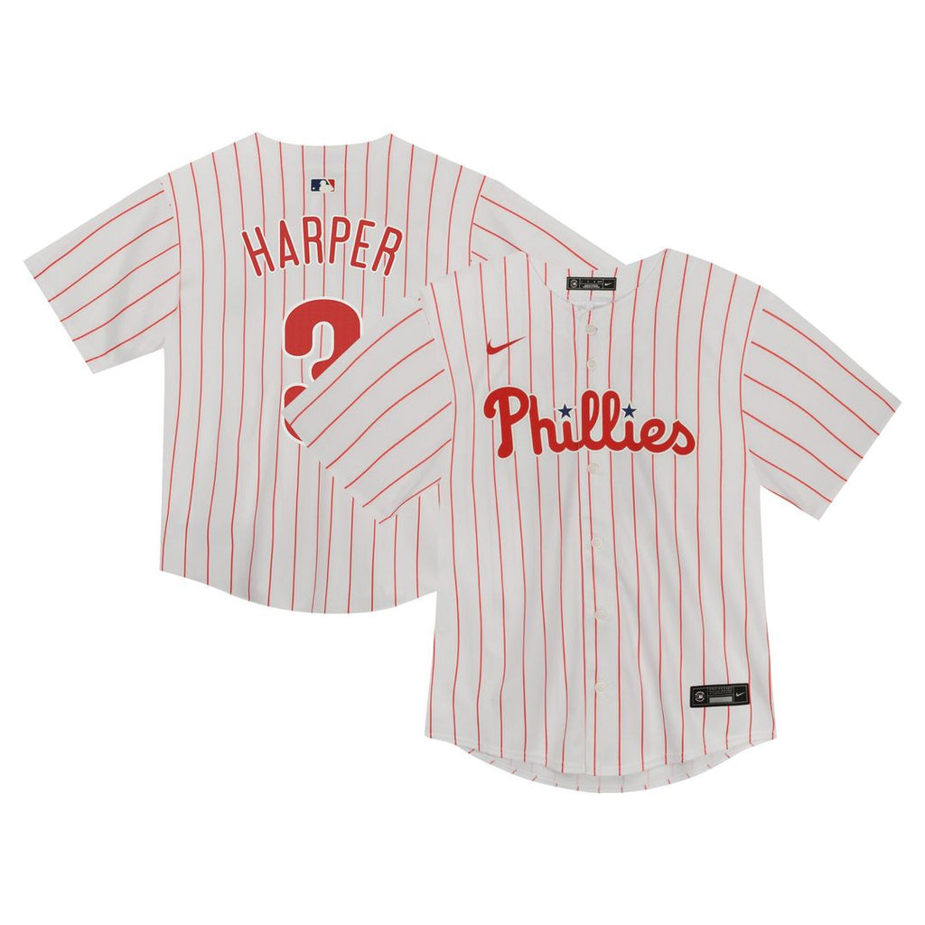 Philadelphia Phillies Bryce Harper Nike Toddler Game Jersey - White