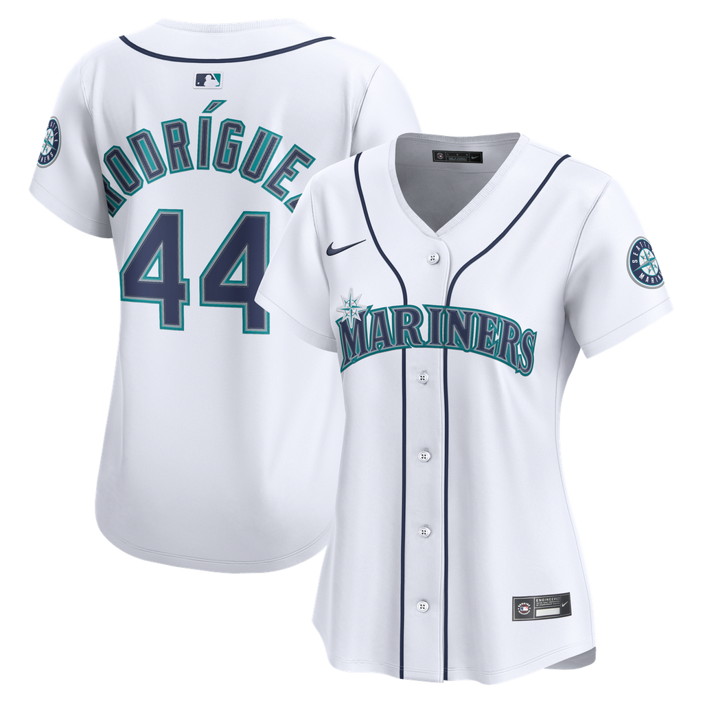 Seattle Mariners Julio Rodríguez Nike Women's Home Limited Jersey - White