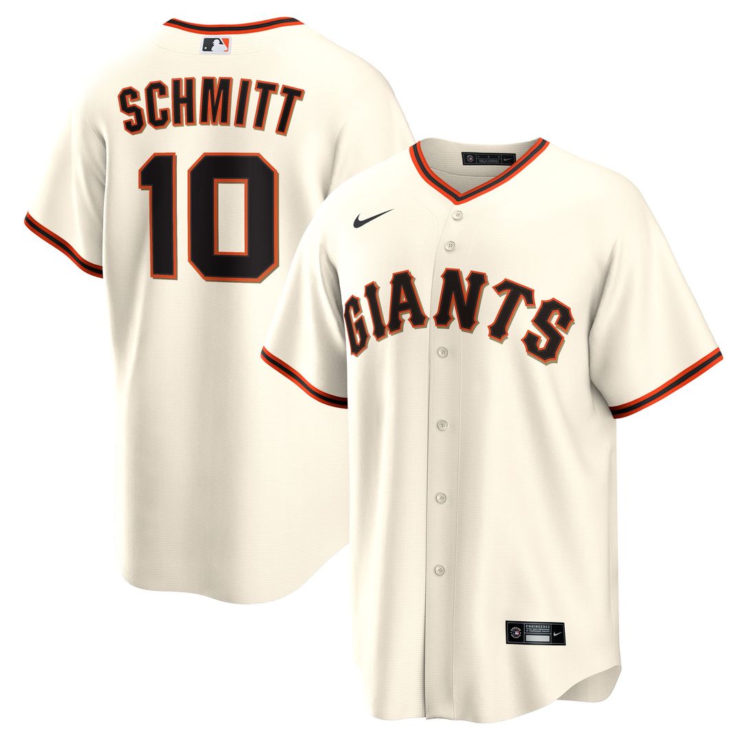 San Francisco Giants Casey Schmitt Nike Home Replica Jersey - Cream
