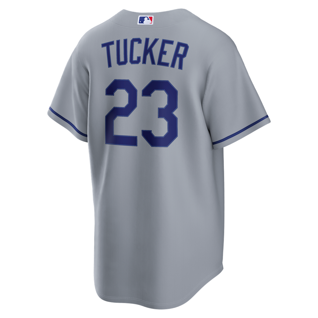 Los Angeles Dodgers Kyle Tucker Nike Road Replica Jersey - Gray