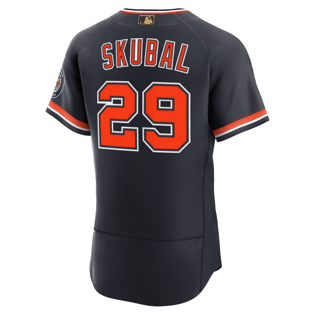 Detroit Tigers Tarik Skubal Nike Alternate MLB Awards Authentic Jersey - Navy