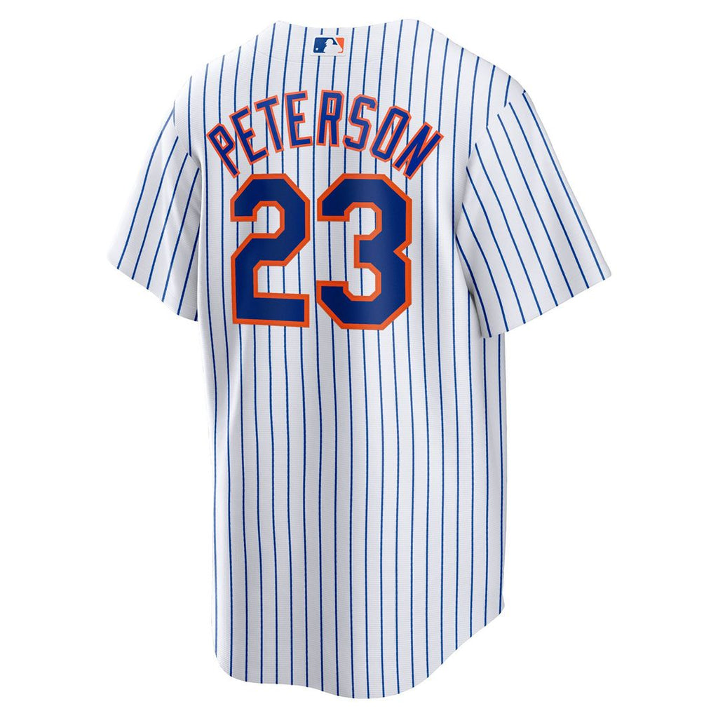 New York Mets David Peterson Nike Home Replica Jersey - White