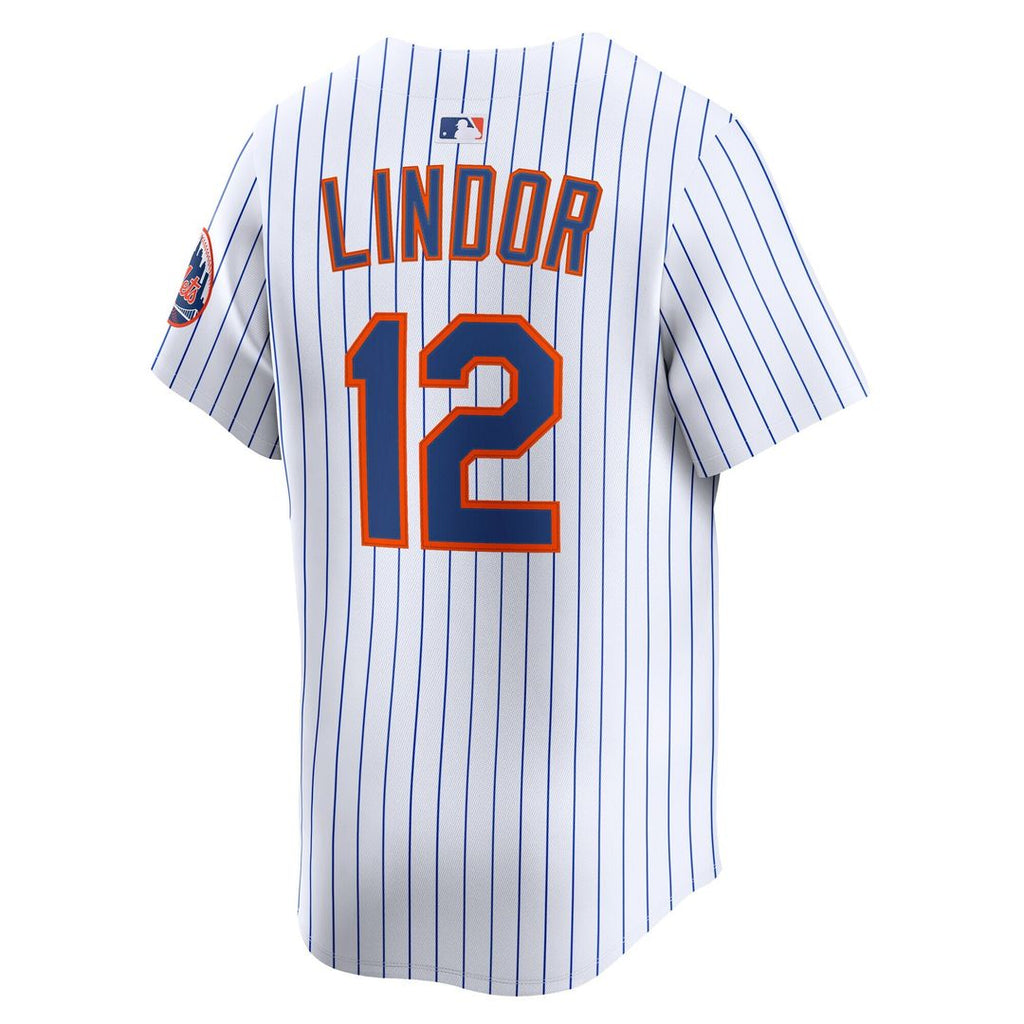 New York Mets Francisco Lindor Nike Alternate Limited Jersey - Black