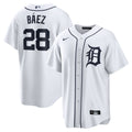 Detroit Tigers Javier Baez Nike Home Replica Player Jersey - White