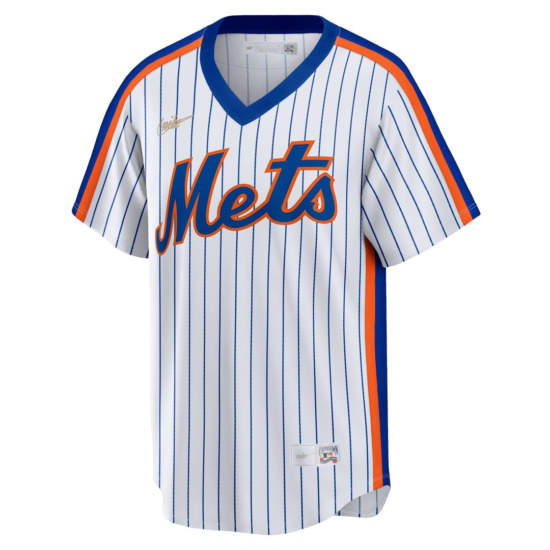 New York Mets Darryl Strawberry Nike Home Cooperstown Player Jersey - White
