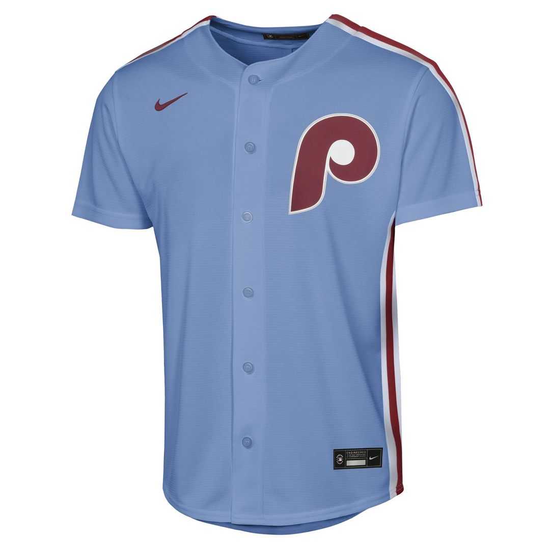 Philadelphia Phillies Bryce Harper Nike Youth Alternate Replica Jersey - Light Blue