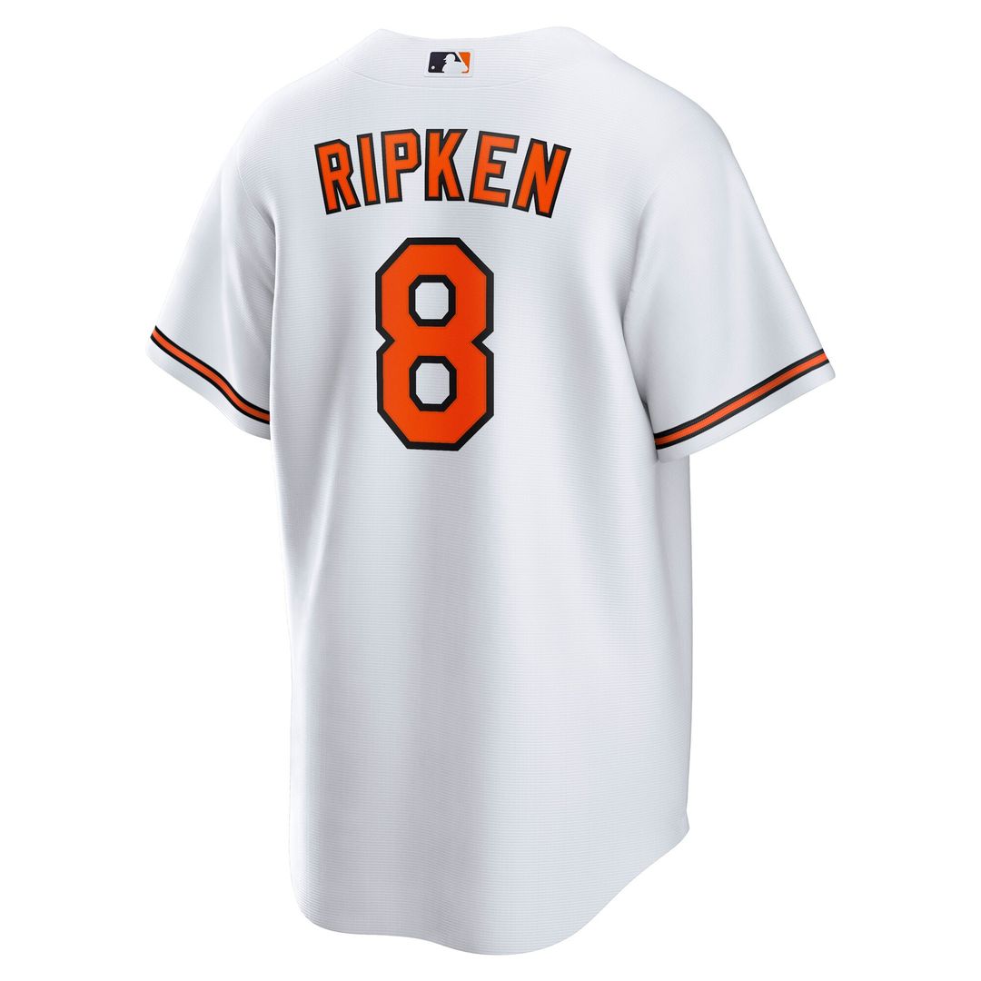 Baltimore Orioles Cal Ripken Jr. Nike Throwback Replica Player Jersey - White