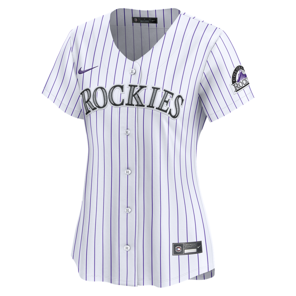 Colorado Rockies Nike Women's Home Limited Jersey - White