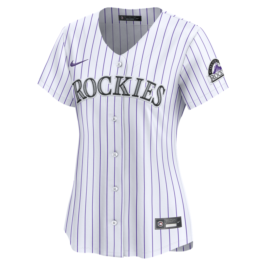 Colorado Rockies Nike Women's Home Limited Jersey - White