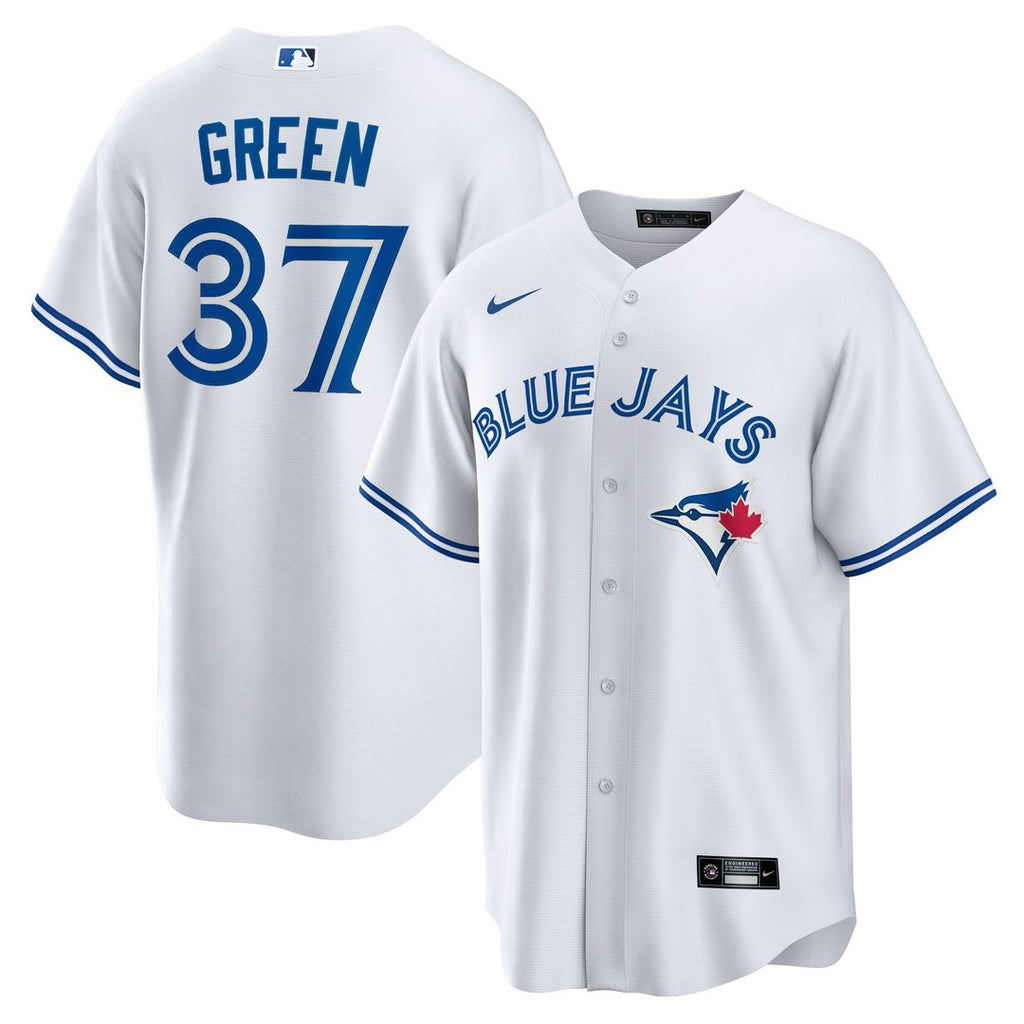 Toronto Blue Jays Chad Green Nike Home Replica Player Jersey - White