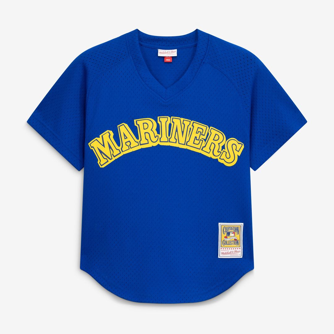Seattle Mariners Ken Griffey Jr. Mitchell & Ness Authentic Batting Practice Jersey - Royal