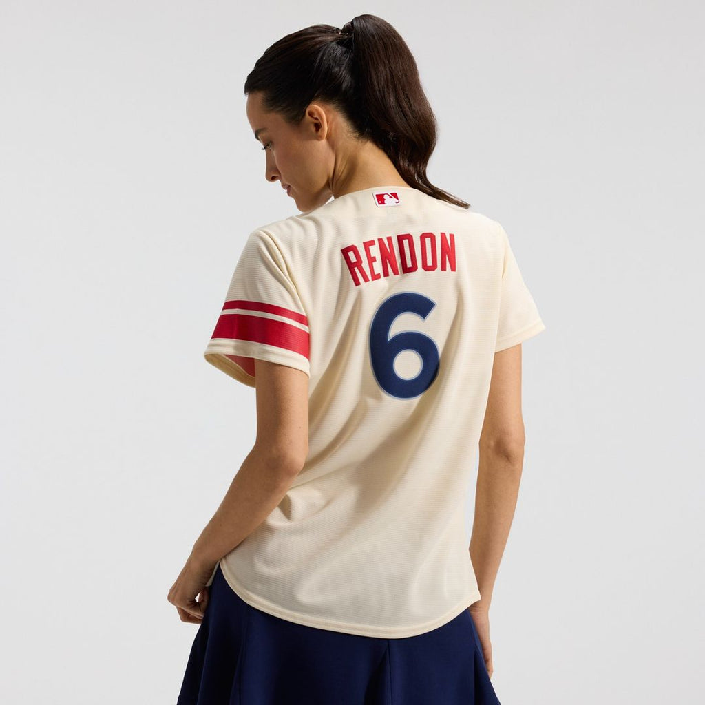 Los Angeles Angels Anthony Rendon Nike Women's City Connect Replica Player Jersey - Cream
