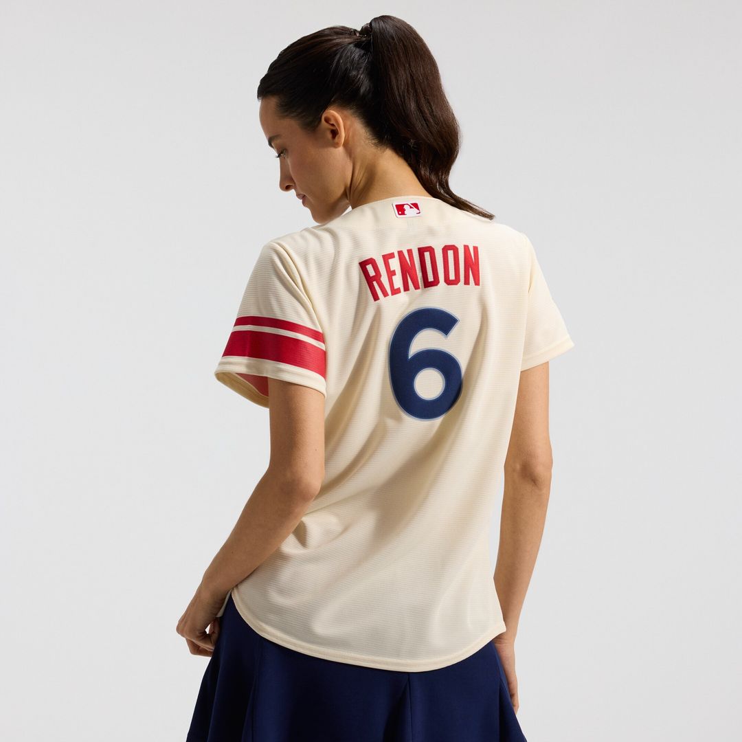 Los Angeles Angels Anthony Rendon Nike Women's City Connect Replica Player Jersey - Cream