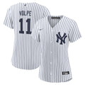 New York Yankees Anthony Volpe Nike Women's Home Replica Player Jersey - White