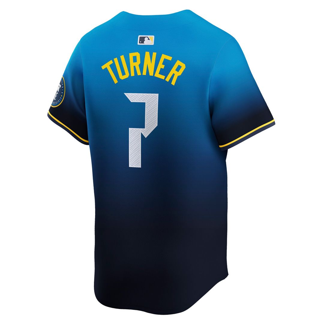 Philadelphia Phillies Trea Turner Nike 2024 City Connect Limited Player Jersey - Blue