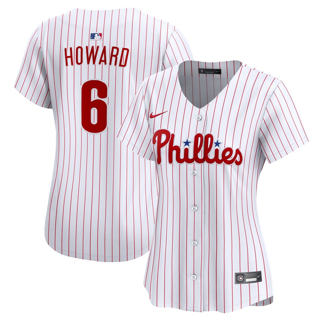 Philadelphia Phillies Ryan Howard Nike Women's Alternate 2 Limited Jersey – Cream