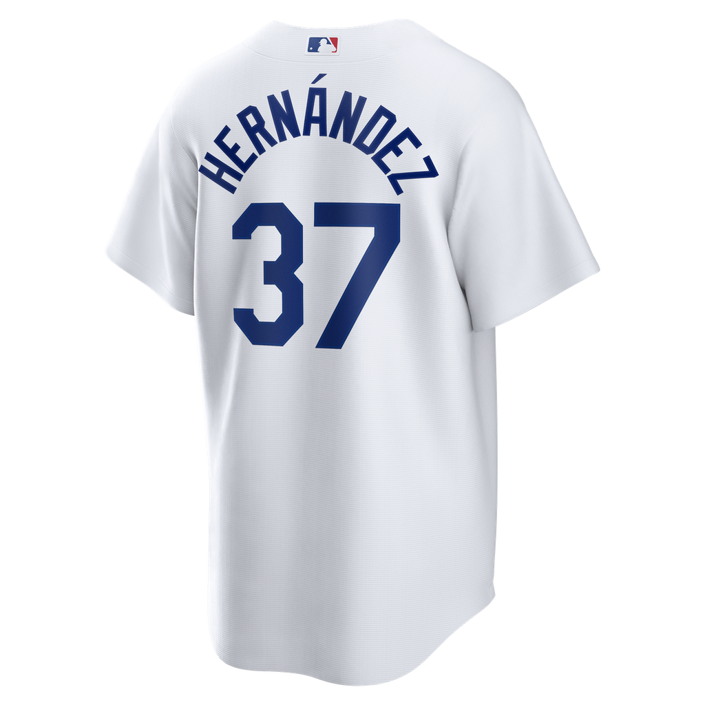 Los Angeles Dodgers Teoscar Hernández Nike Home Replica Jersey - White