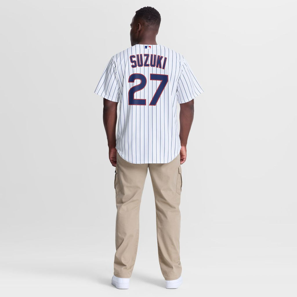 Chicago Cubs Seiya Suzuki Nike Home Replica Jersey - White
