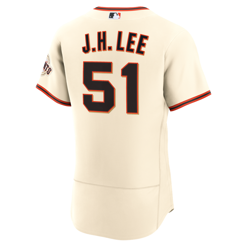 San Francisco Giants Jung Hoo Lee Nike Home Authentic Jersey - Cream