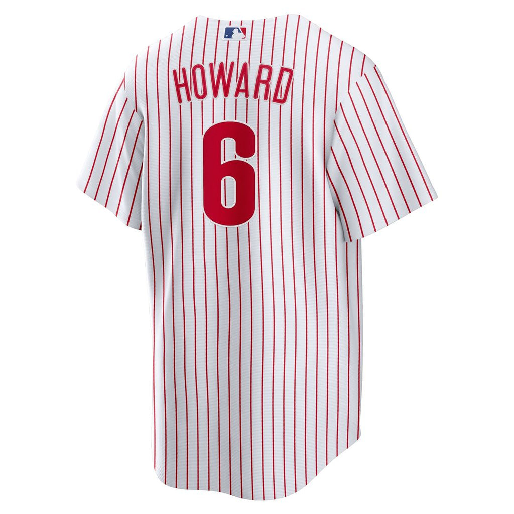 Philadelphia Phillies Ryan Howard Nike Replica Player Jersey - White