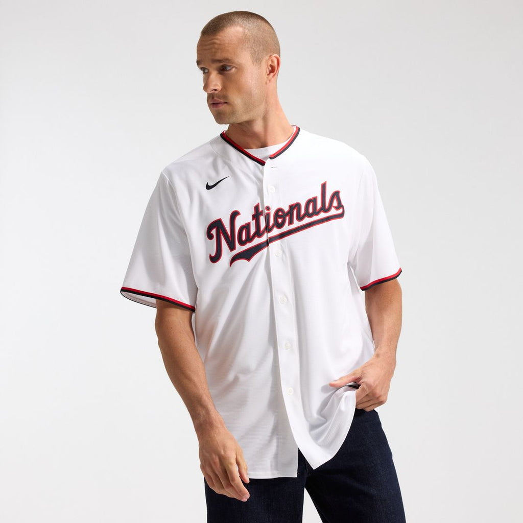 Washington Nationals CJ Abrams Nike Home Replica Jersey - White
