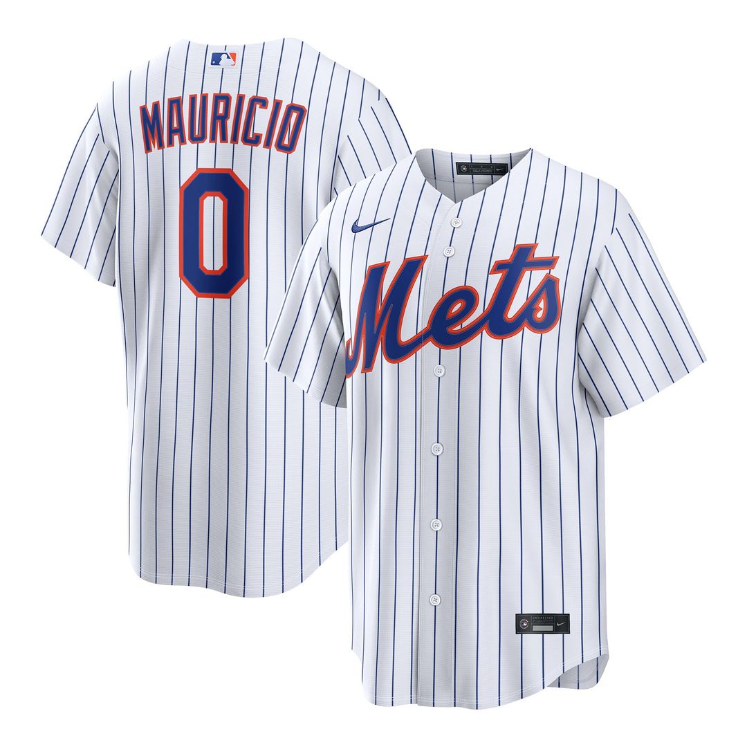 New York Mets Ronny Mauricio Nike Home Replica Jersey - White