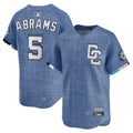 Washington Nationals CJ Abrams Nike 2025 City Connect Limited Jersey - Blue