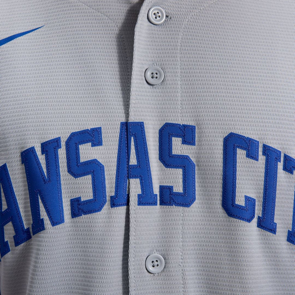 Kansas City Royals Bobby Witt Jr. Nike Road Replica Jersey - Gray