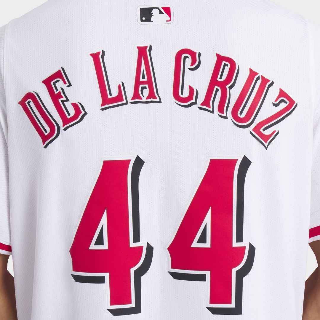 Cincinnati Reds Elly De La Cruz Nike Home Limited Player Jersey - White