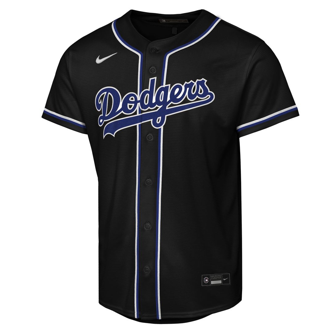 Los Angeles Dodgers Freddie Freeman Nike Youth Fashion Replica Player Jersey - Black