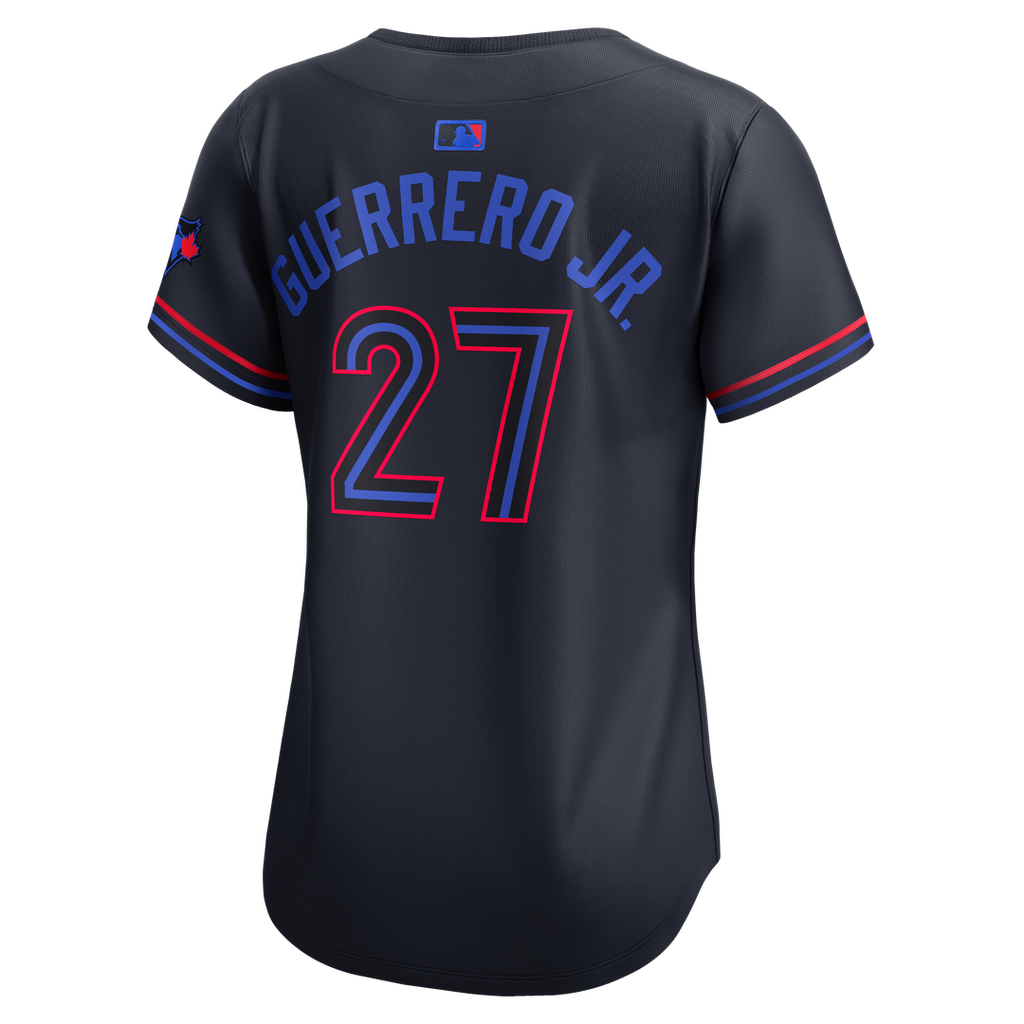 Toronto Blue Jays Vladimir Guerrero Jr. Nike Women's 2024 City Connect Limited Player Jersey - Navy